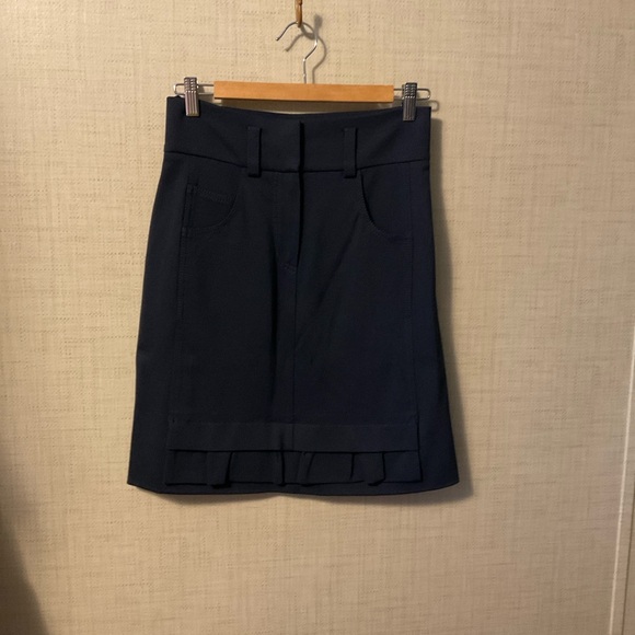 Sonia Rykiel Navy Pencil Skirt - Picture 1 of 7